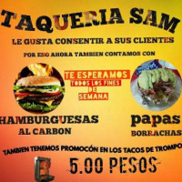 Taqueria Sam food
