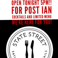 State Street Eating House Cocktails food
