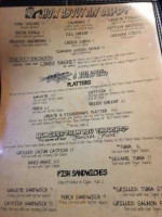 Joeys Yardarm Grill menu