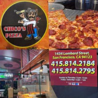 Chicos Pizza food