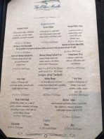 The Blue Marlin menu