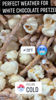 Lonestar Popcorn “ Note New Address” menu