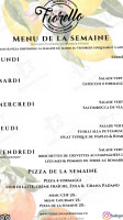Fiorello - Piadineria artigianale menu