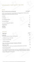 Seehotel Kastanienbaum menu