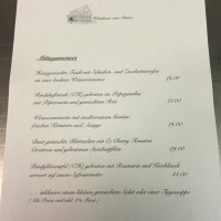 Wirtshaus Zum Baeren menu