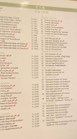Szechuan menu