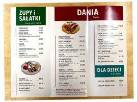 Polish Paczki Cafe menu