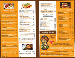 Yglesias Cuban Cafe Corporation menu