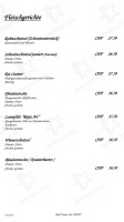 Hirschen menu
