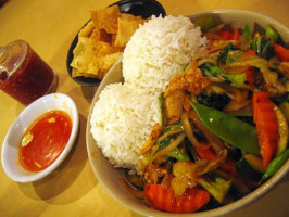 Mu Shu Asian Grill food