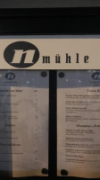 Neumühle menu