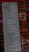 Delicias Peruanas menu