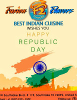 Fusion Flavors Indian Cuisine food