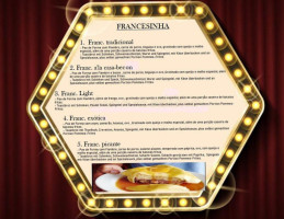 A Francesinha menu