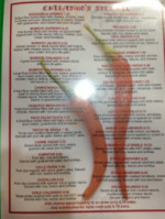Jefe's Mexican Cocina Y Cantina menu