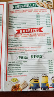 Puebla Corner menu