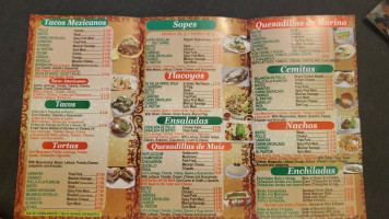 Mexicana Deli Grocery menu