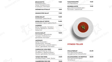 Schweizerheim menu