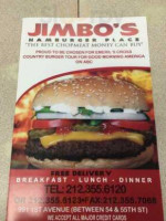 Jimbo's Hamburger Place food