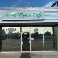 About Thyme Cafe outside