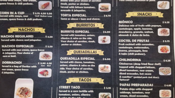 Don Toño Mexican Food menu