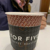 For Five Coffee Roaster food