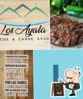 Los Ayala Tacos Y Carne Asada food