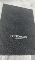 Petrossian Paris Boutique & Restaurant food