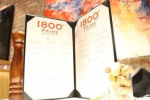 1800 Prime Steakhouse food