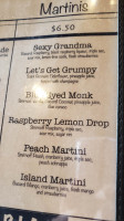 The Grumpy Monk Broadway menu