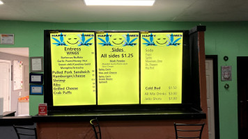 Happy Times 420 Cafe menu