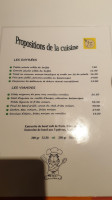 Rotisserie Du Cerf menu