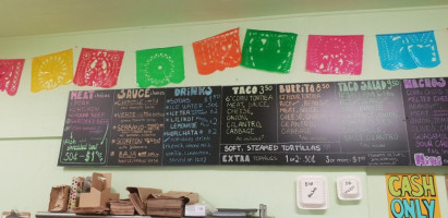 Taco Tita menu