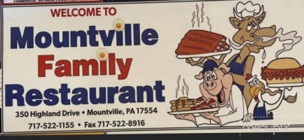 Mountville Family menu