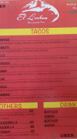 El Lechon menu