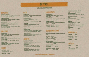 Gastro L menu