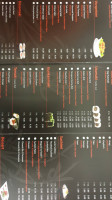 Restaurant Ichiban menu