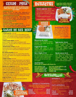 Tacontento menu