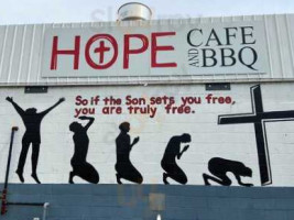 Hope Cafe Bbq outside