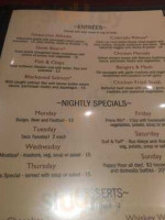Monroe’s Lounge And Grill menu