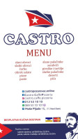 Castro menu
