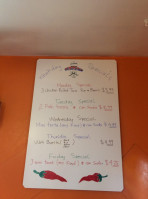 Taco Express menu