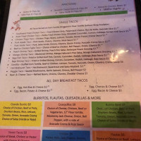 Brewchachos Tacos Cantina menu
