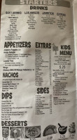 Los Amigos Family Restaurant Bar menu
