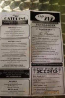 Cafe 212 menu