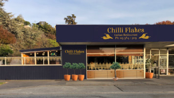 Chilli Flakes Indian Restaraunt outside