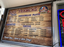 Las Trancas Taco Stand inside