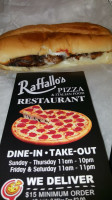 Raffallos Pizza food