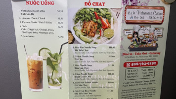 Vietnamese Cuisine menu