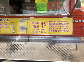 El Borrego Taqueria (food Truck) food